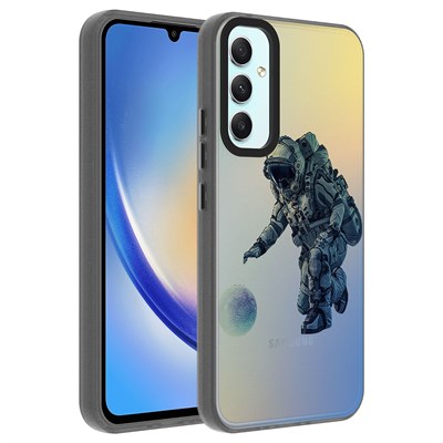 Galaxy A24 Kılıf Desenli Zore Dragon Sert Kapak
