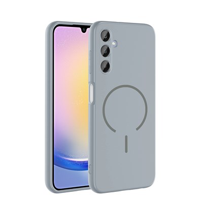 Galaxy A25 Kılıf M-safe Şarj Özellikli Zore Meta Kapak