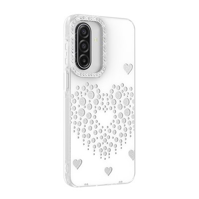 Galaxy A26 Kılıf Damla Taşlı Zore Rivas Sert PC Kapak