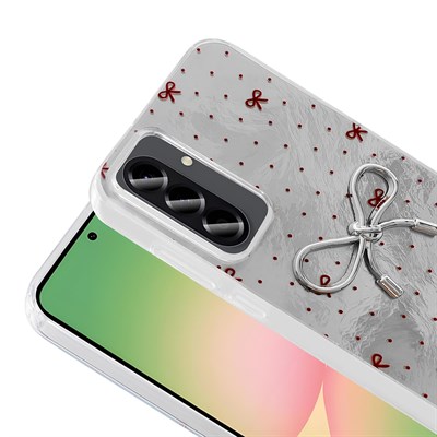 Galaxy A26 Kılıf Kamera Korumalı Figürlü Zore Ponti Silikon Kapak