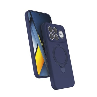 Galaxy A27 Kılıf M-safe Şarj Özellikli Standlı Zore Samara Kapak