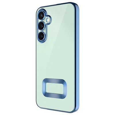 Galaxy A35 Kılıf Kamera Korumalı Logo Gösteren Zore Omega Kapak