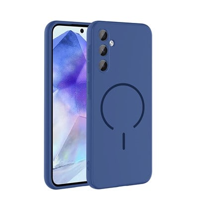 Galaxy A35 Kılıf M-safe Şarj Özellikli Zore Meta Kapak