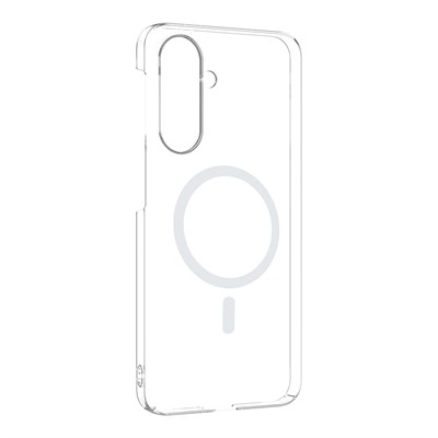 Galaxy A36 Kamera Korumalı M-Safe Şarj Özellikli Şeffaf Zore London Sert PC Kapak