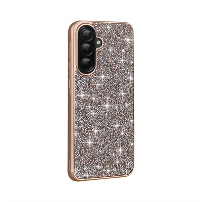 Galaxy A36 Kılıf Parlak Taşlı Tasarım Zore Pırlanta Kapak