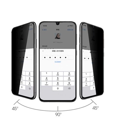 Galaxy A36 Zore New 5D Privacy Temperli Ekran Koruyucu