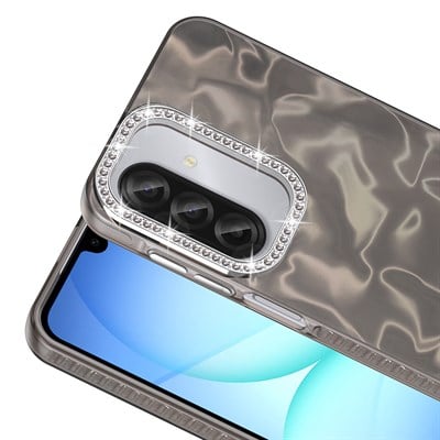 Galaxy A37 Kılıf Airbagli Parlak Taş Detay Tasarımlı Zore Esila Kapak