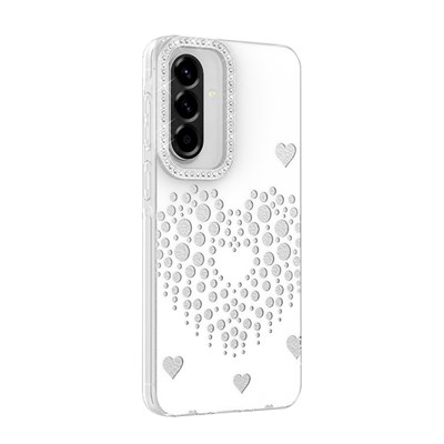 Galaxy A37 Kılıf Damla Taşlı Zore Rivas Sert PC Kapak