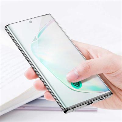 Galaxy A91 (S10 Lite) Zore Kenarları Kırılmaya Dayanıklı Cam Ekran Koruyucu