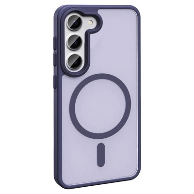 Galaxy S23 FE Kılıf Magsafe Şarj Özellikli Mat Arka Yüzey Zore Sio Kapak