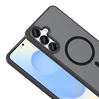 Galaxy S23 Kılıf M-safe Şarj Özellikli Zore Babet Kapak