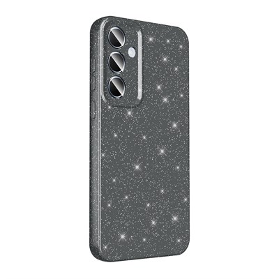 Galaxy S24 Plus Kılıf Kamera Korumalı Simli Lüks Zore Koton Kapak