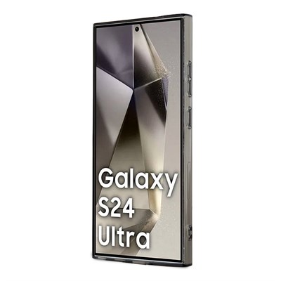 Galaxy S24 Ultra Kılıf Mercedes Benz Orjinal Lisanslı Magsafe Şarj Özellikli IML Yıldız Logolu Red Ring Kapak