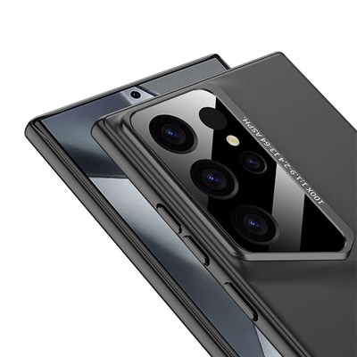 Galaxy S24 Ultra Kılıf Ultra İnce Kameralı Korumalı Sert Rubber Zore Procase Kapak
