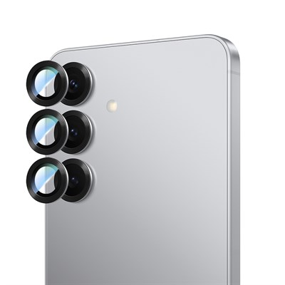 Galaxy S25 CaseWorld Alloy Serisi Oleofobik Anti Reflective Kamera Lens Koruyucu
