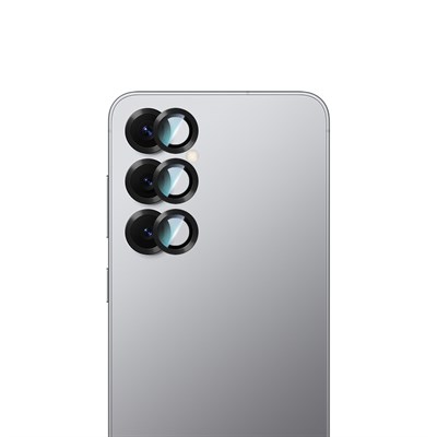 Galaxy S25 CaseWorld Alloy Serisi Oleofobik Anti Reflective Kamera Lens Koruyucu