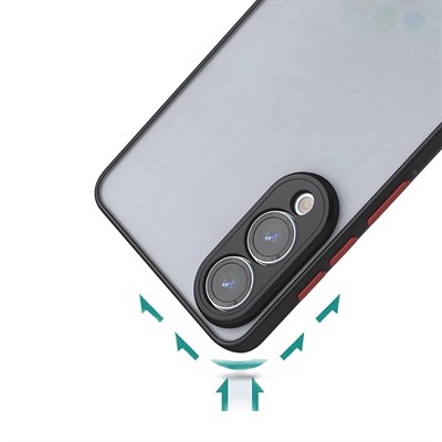 Galaxy S25 Edge Kılıf Zore Hux Kapak