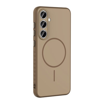 Galaxy S25 FE Kılıf M-safe Şarj Özellikli Zore Tea Kapak