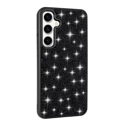 Galaxy S25 Kılıf Parlak Taşlı Tasarım Zore Pırlanta Kapak