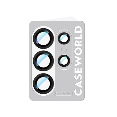 Galaxy S25 Ultra CaseWorld Alloy Serisi Oleofobik Anti Reflective Kamera Lens Koruyucu