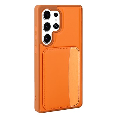 Galaxy S25 Ultra Kılıf Kartlıklı Zore X-Kart Silikon Kapak
