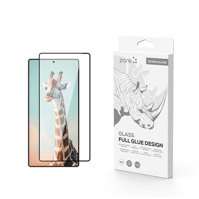 Galaxy S25 Ultra Zore Rika Premium Temperli Cam Ekran Koruyucu