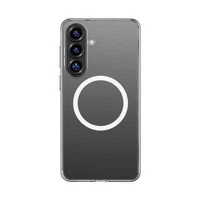 Galaxy S26 Kılıf M-safe Şarj Özellikli Benks Magnetik Crystal Serisi Şeffaf Kapak