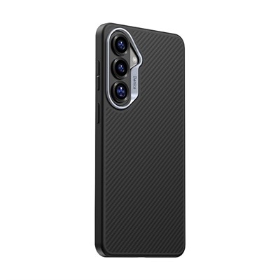 Galaxy S26 Plus Kılıf Karbon Fiber M-safe Şarj Özellikli Benks Hybrid ArmorPro 600D Kevlar Kapak