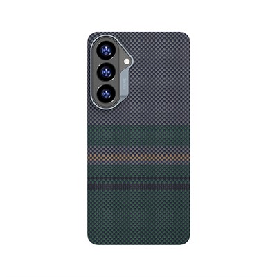 Galaxy S26 Plus Kılıf M-safe Şarj Özellikli Karbon Fiber Tasarımlı Benks Aurora ArmorAir Kevlar Kapak