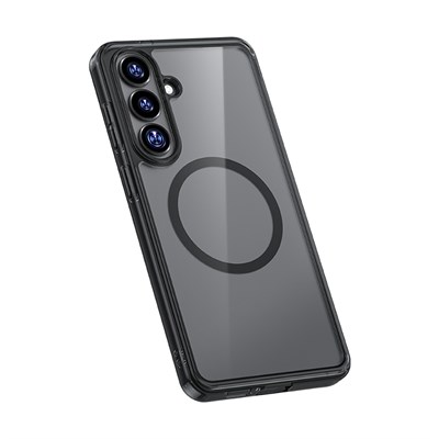 Galaxy S26 Plus Kılıf M-safe Şarj Özellikli Benks ​​​​​​Crystal Serisi Şeffaf Kapak