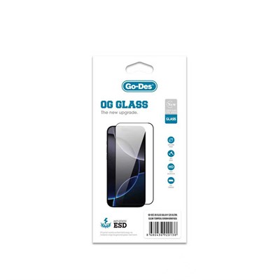 Galaxy S26 Ultra Go Des OG Glass Antistatik Temperli Cam Ekran Koruyucu