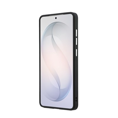 Galaxy S26 Ultra Kılıf Guess Orjinal Lisanslı M-safe Şarj Özellikli Metal Kamera Çerçeveli Üçgen Logolu Glitter Kapak