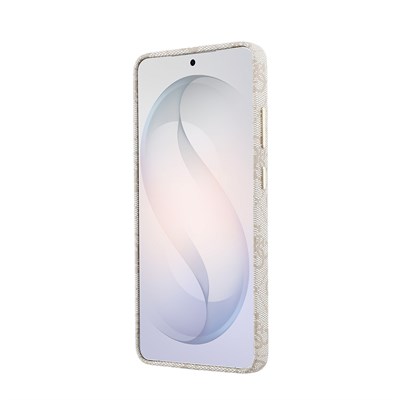 Galaxy S26 Ultra Kılıf Guess Orjinal Lisanslı M-safe Şarj Özellikli Klasik Yazı Logolu 4G Desenli Kapak
