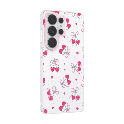 Galaxy S26 Ultra Kılıf Kamera Korumalı Desenli Zore Klip Kapak
