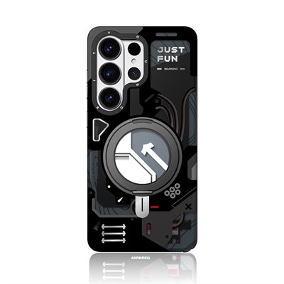 Galaxy S26 Ultra Kılıf M-safe Şarj Özellikli Youngkit Starship Serisi Kapak