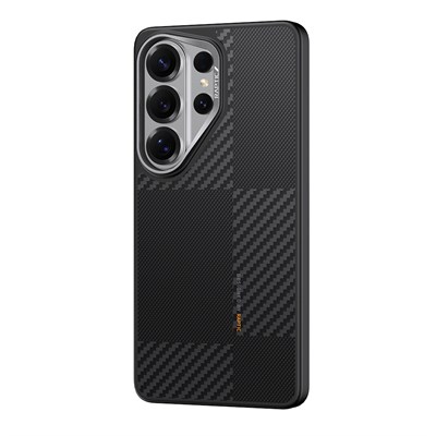 Galaxy S26 Ultra Kılıf M-safe Şarj Özellikli 600D Metal Kamera Çerçeveli Raptic Aramid Dual Serisi Kapak