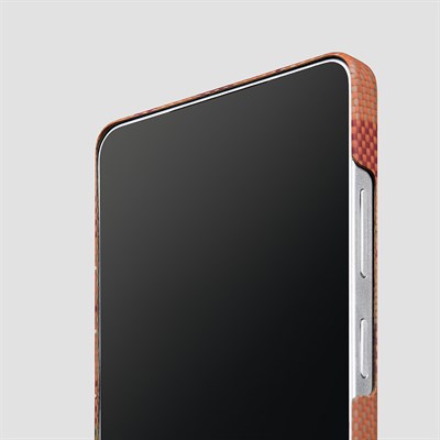 Galaxy S26 Ultra Kılıf M-safe Şarj Özellikli Aramid Fiber Pitaka Flora in Grid Serisi Kapak