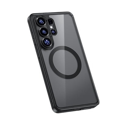 Galaxy S26 Ultra Kılıf M-safe Şarj Özellikli Benks ​​​​​​Crystal Serisi Şeffaf Kapak