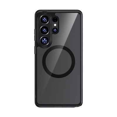 Galaxy S26 Ultra Kılıf M-safe Şarj Özellikli Benks ​​​​​​Crystal Serisi Şeffaf Kapak