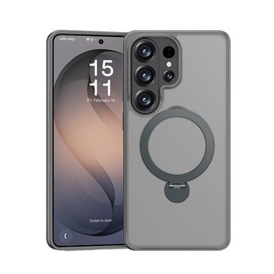 Galaxy S26 Ultra Kılıf M-safe Şarj Özellikli Benks Standlı Mist Protective Kapak