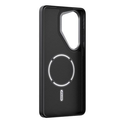 Galaxy S26 Ultra Kılıf M-safe Şarj Özellikli 600D Metal Kamera Çerçeveli Raptic Aramid Dual Serisi Kapak