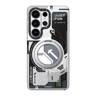 Galaxy S26 Ultra Kılıf M-safe Şarj Özellikli Youngkit Starship Serisi Kapak