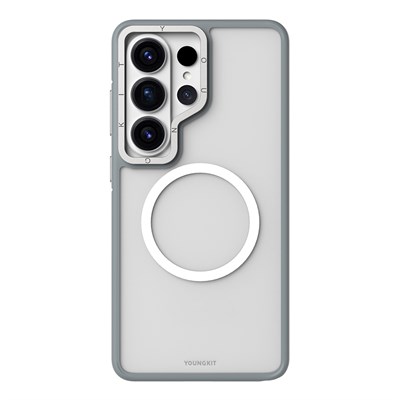 Galaxy S26 Ultra Kılıf M-safe Şarj Özellikli Youngkit Rock Sand Serisi Kapak