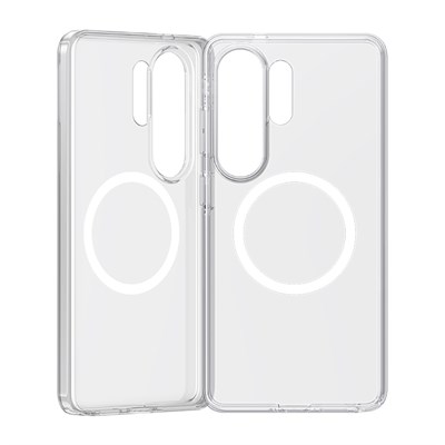 Galaxy S26 Ultra Kılıf M-safe Şarj Özellikli Benks Magnetik Crystal Serisi Şeffaf Kapak