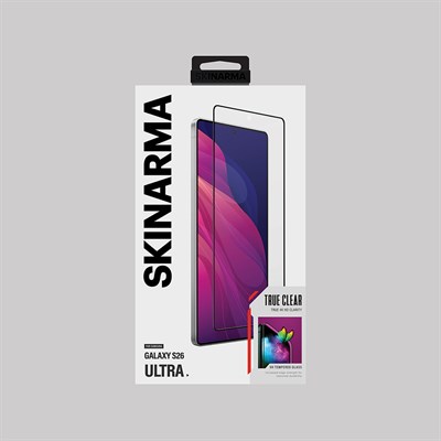 Galaxy S26 Ultra Skinarma 0.25mm Oleofobik True Clear Cam Ekran Koruyucu
