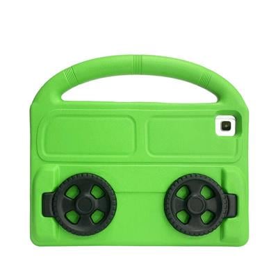 Galaxy Tab A7 10.4 T500 2020 Zore Wheel Car Tekerlek Standlı Tablet Eva Silikon Kılıf