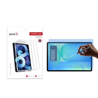 Galaxy Tab S10 FE Plus Kağıt Hisli Mat ​​​​​​​​​​​​​​​Zore Paper-Like Ekran Koruyucu