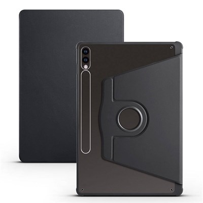 Galaxy Tab S9 Plus Kılıf Zore Termik Kalem Bölmeli Dönebilen Standlı Kılıf