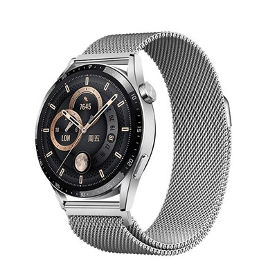 Galaxy Watch 46mm Zore Band-12 22mm Metal Hasır Kordon