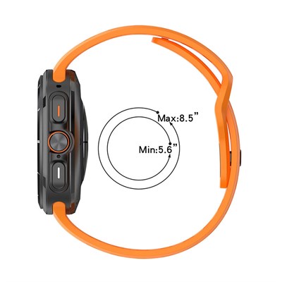 Galaxy Watch Ultra 47mm Zore KRD-119 Delikli Tasarım Silikon Kordon
